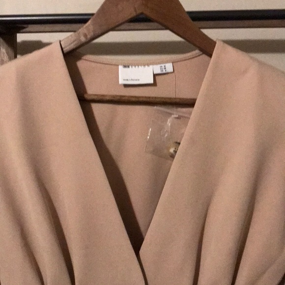 ASOS DESIGN Mini Dress Soft Camel Size 6 - Picture 6 of 12